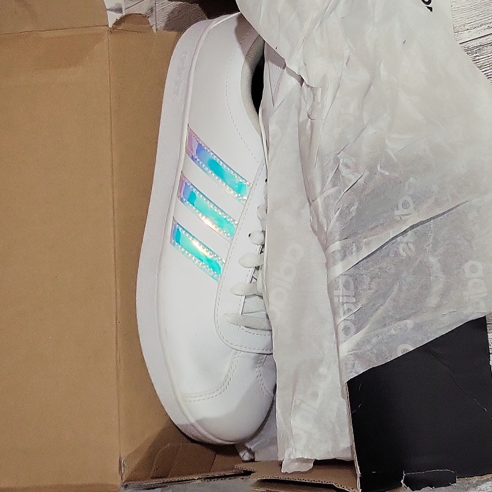 Adidas holographic sneakers